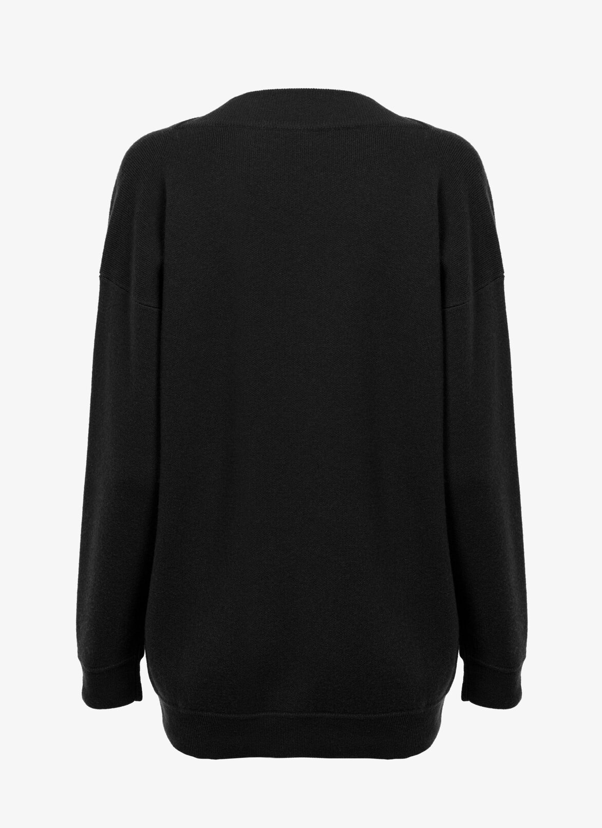 Cashmere sweater ALAÏA BLACK CASHMERE SWEATER